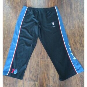 VTG 90s NIKE TEAM PHILADELPHIA 76ERS XXL SWEATPANTS PANTS POCKETS NBA BASKETBALL